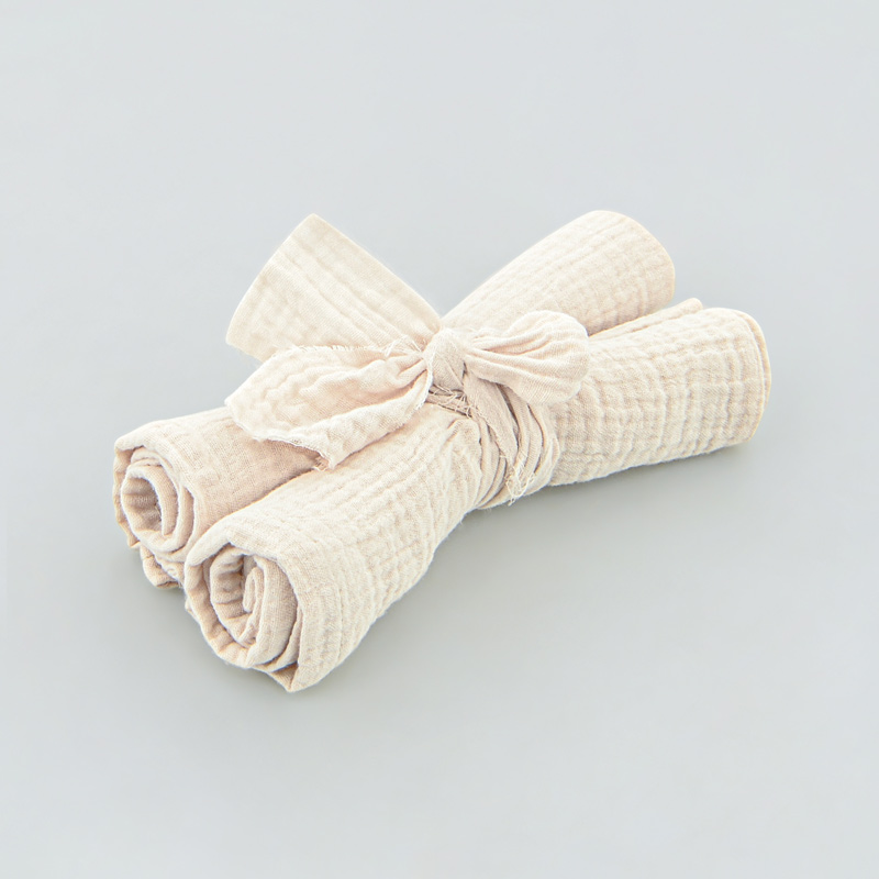 Lot de 2 serviettes invité 30x30 LUXOR blanc